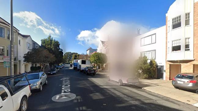 You can blur your property like this. Credit: Google