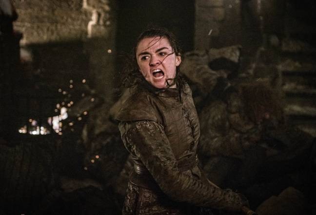 Williams as the fearless Arya Stark. Credit: HBO/Game of Thrones