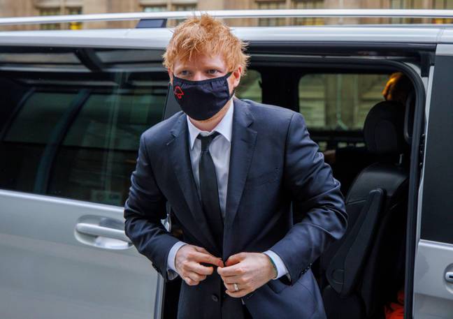 Sheeran said the case had caused 'immense' stress. Credit: Alamy