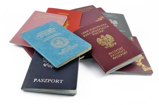 In the battle of the powerful passports some are clearly better than others. Credit: Kuligssen / Alamy Stock Photo