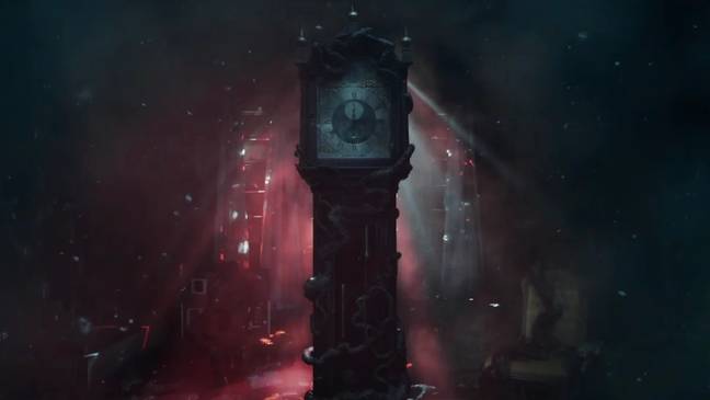 The dreaded grandfather clock has left fans terrified. Credit: Netflix