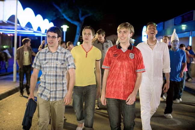 The lads have moved on to new projects since The Inbetweeners but we'll always have the memories. Credit: Maximum Film/Alamy Stock Photo