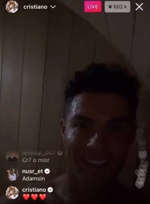The player confused fans with his latest live. Credit: Instagram
