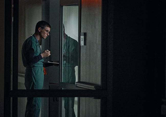 Eddie Redmayne plays Charles Cullen who killed up to 40 patients in his nursing career. Credit: Netflix