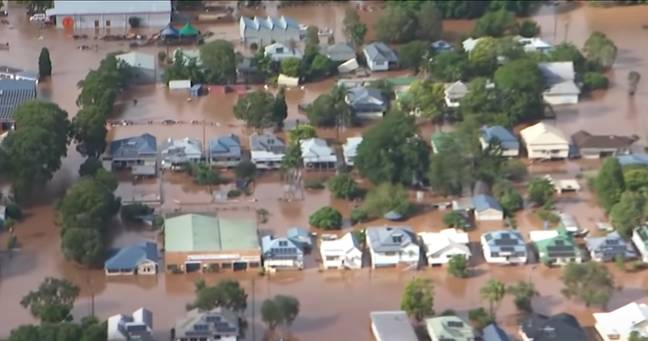 Lismore floods / Credit: YouTube/7NEWS Australia