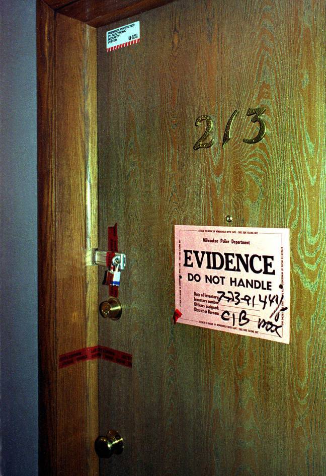 Tracy Edwards claimed Jeffrey Dahmer had several locks on his door. Credit: Netflix