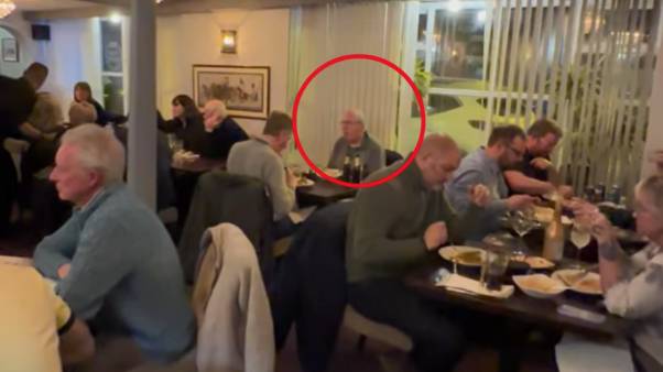 Lucy Watson was certain that she saw her husband in the video. Credit: Spice Cottage/Facebook