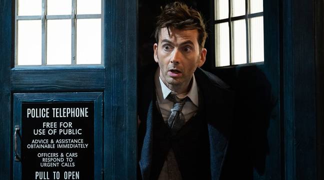 In a huge surprise to fans, David Tennant has reprised his role as the 14th Doctor Who. Credit: BBC