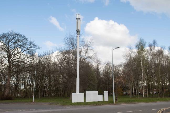 Swanson says the mast has knocked £10,000 off of his property value. Credit: BPM
