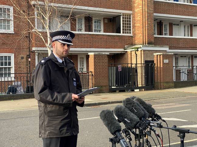 Superintendent Jack Rowlands issued a statement updating people on the investigation into the drive-by shooting. Credit: Metropolitan Police