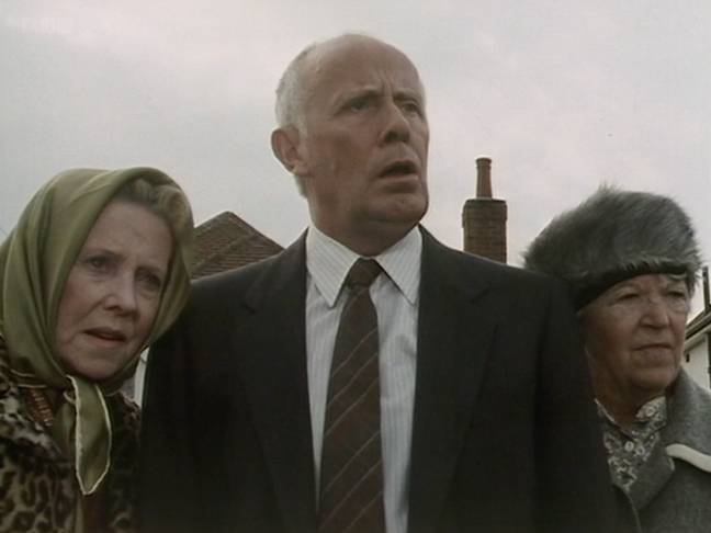 Here's Richard Wilson in the first episode of One Foot in the Grave. Credit: BBC
