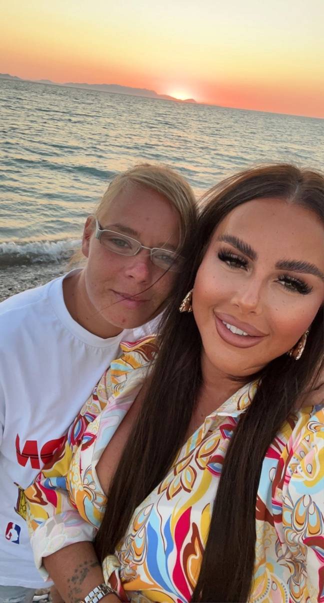 Jade Tushingham, 32, and her partner Kelly Tushingham, 30 flew to Antalya, Turkey last September with the hopes of taking advantage of cheaper dental prices. Credit: SWNS