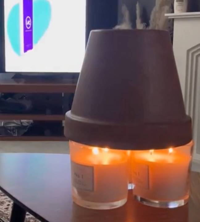 The heating hack could be dangerous for users. Credit: @workandcomms/TikTok