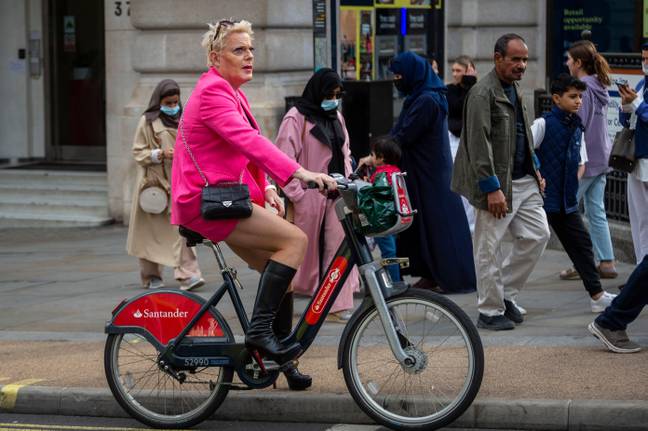 Izzard said people need to chill out about pronouns. Credit: Stephen Chung / Alamy Stock Photo