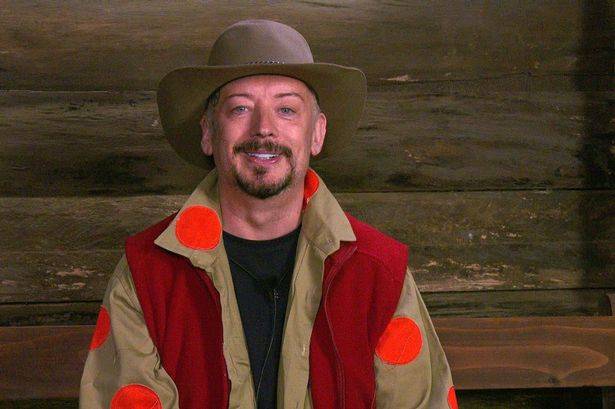 Boy George said he's happy to leave the camp. Credit: ITV.