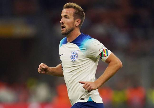 England's Harry Kane was in support of wearing the One Love armband. Credit: PA Images/Alamy Stock Photo