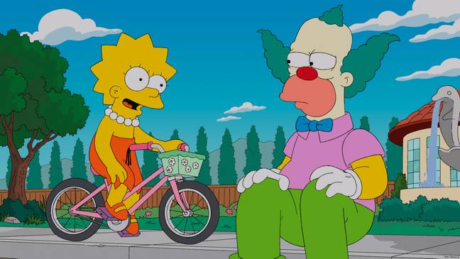 Fans have drawn comparisons to Krusty the Clown and Homer. Credit: Everett Collection Inc/Alamy Stock Photo