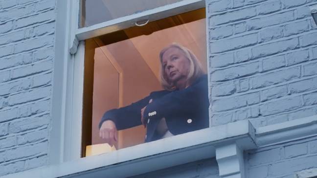 Nothing says Christmas like Deborah Meaden making fart noises with her armpits. Credit: YouTube/Fussy