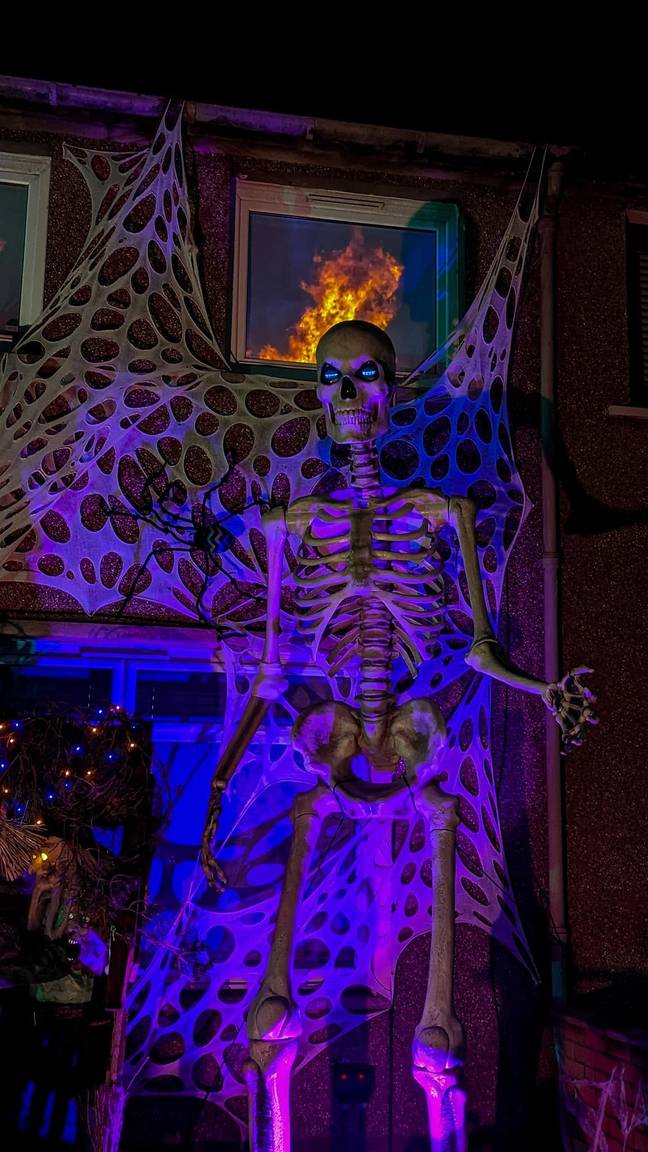 The property is home to a 12ft skeleton. Credit: Steve Howell