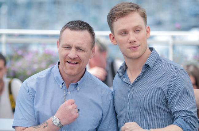 Boxer Billy Moore alongside actor Joe Cole, who played him in A Prayer Before Dawn. Credit: Allstar Picture Library Ltd/Alamy Stock Photo