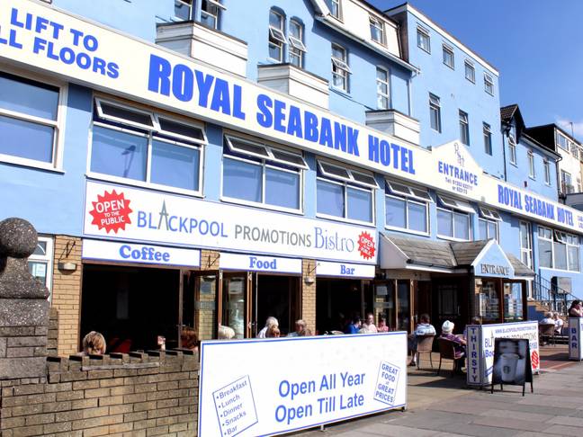 One customer complained about the smell at the Royal Seabank Hotel in Blackpool. Credit: Royal Seabank Hotel/ Facebook