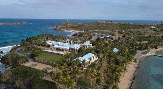 Approximately $10,000,000 (£8,332,000) has been wiped off the price of Jeffrey Epstein's private islands. Credit: Alamy 