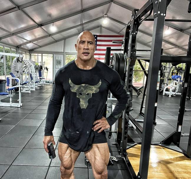 Joe Rogan Bulk Joe Rogan accuses Dwayne Johnson of taking steroids following the Liver ...