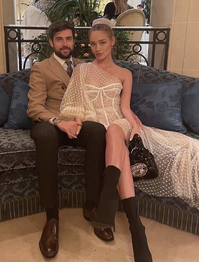 Jack Whitehall says his girlfriend Roxy Horner had to be resuscitated at the Brit Awards two years ago after collapsing backstage. Credit: Instagram