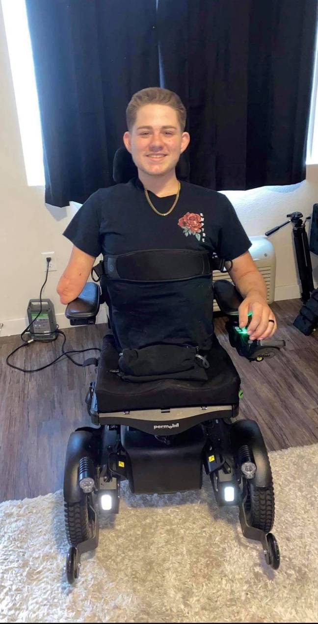 Lauren survived a horrific accident in 2019. Credit: SWNS