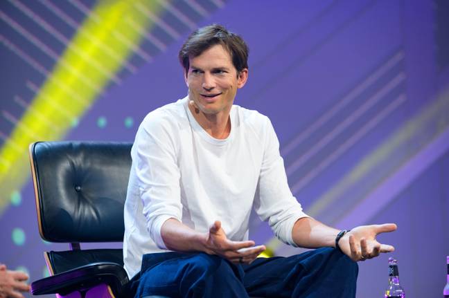 Ashton Kutcher probably pondering why no one likes his name anymore. Credit: dpa picture alliance/Alamy Stock Photo