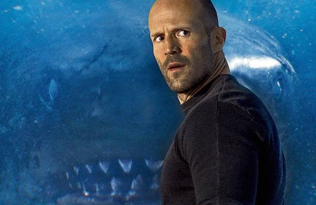 If the Meg did come back, only one man could save us. Credit: Warner Bros.