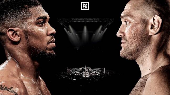 Eddie Hearn has recently claimed that Tyson Fury's potential fight with Anthony Joshua is not going ahead. Credit: DAZN