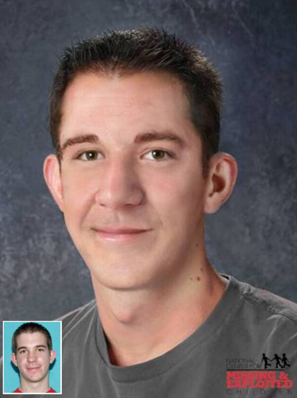 An age-progressed image of Joe Pichler. Credit: National Center for Missing and Exploited Children