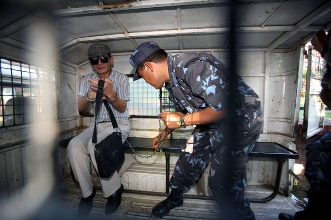  Killer Charles Sobhraj will be released from prison early. Credit: REUTERS / Alamy Stock Photo 