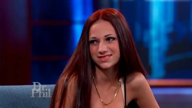 Danielle Bregoli rose to fame after appearing on Dr Phil as un unruly, out of control teenager. Credit: CBS