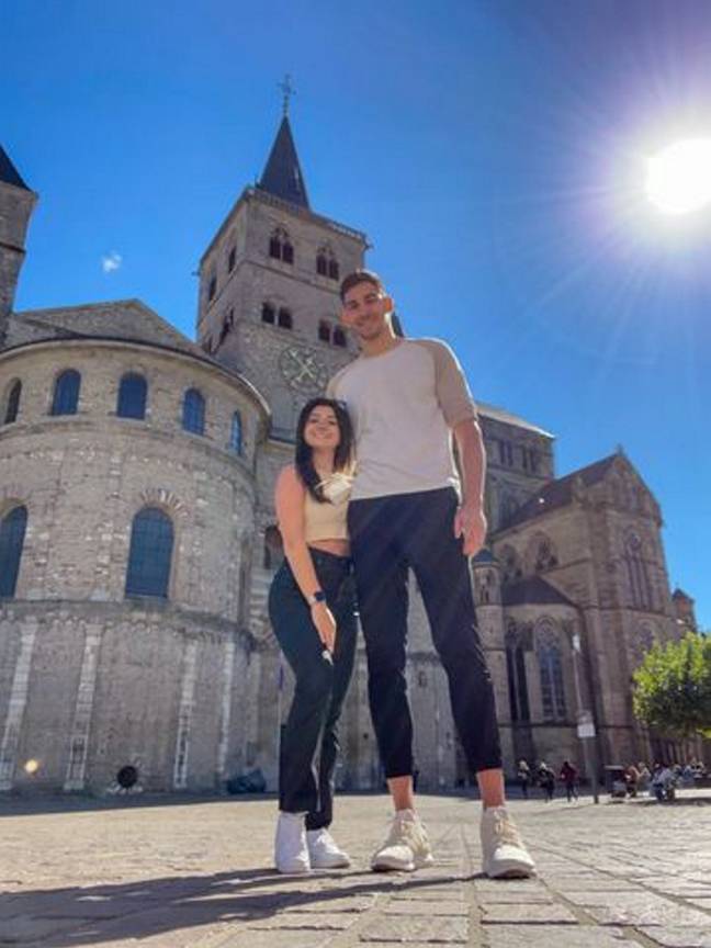 Couple with two foot height difference keep getting asked if it changes their sex lives