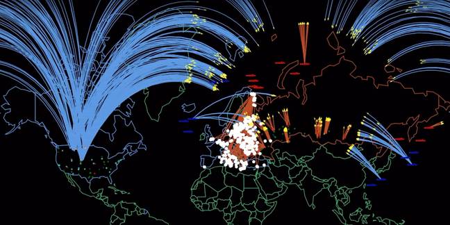 SGS details the global extent of nuclear war if tensions escalate between Russian and US-NATO forces. Credit: Princeton University