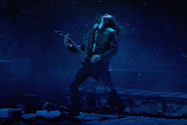Eddie's guitar scene was seriously epic. Credit: Netflix