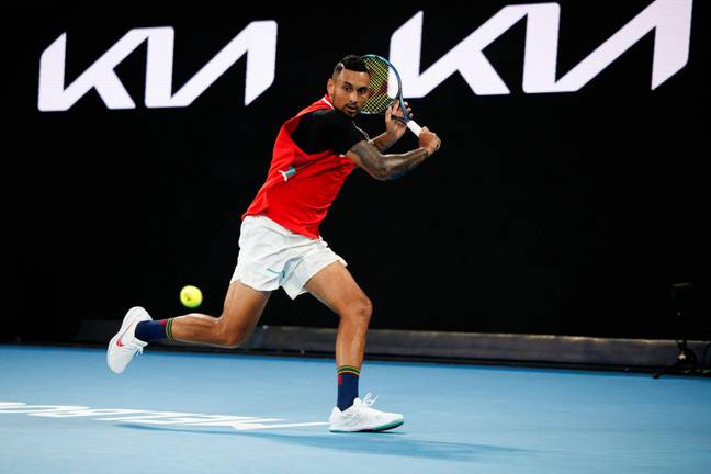 Nick Kyrgios has picked up plenty of fines over his career. Credit: corleve / Alamy Stock Photo