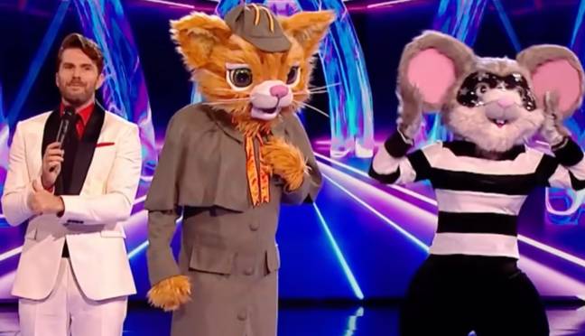 Cat and Mouse were revealed to be Martin and Shirlie Kemp. Credit: ITV