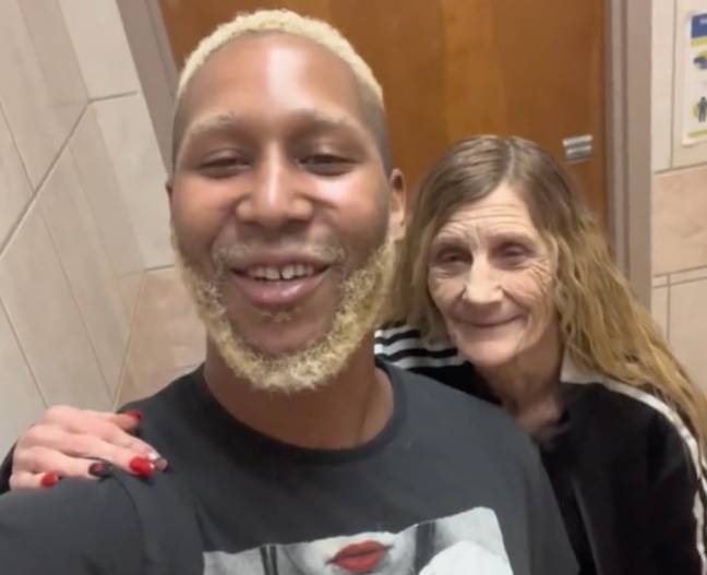 There is a 37-year age gap between the pair. Credit: @oliver6060/ TikTok