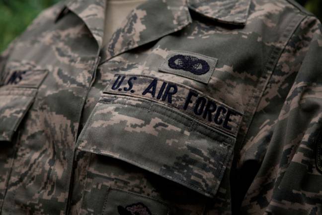 US Air Force uniform (Alamy)