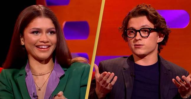 Zendaya Reveals Why Tom Holland's Costume 'Stresses Her Out'