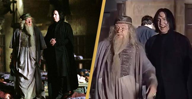 Harry Potter's Alan Rickman And Michael Gambon Pranked Daniel Radcliffe With Fart Machine