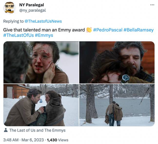 Fans think the pair deserve Emmys for their performance. Credit: Twitter