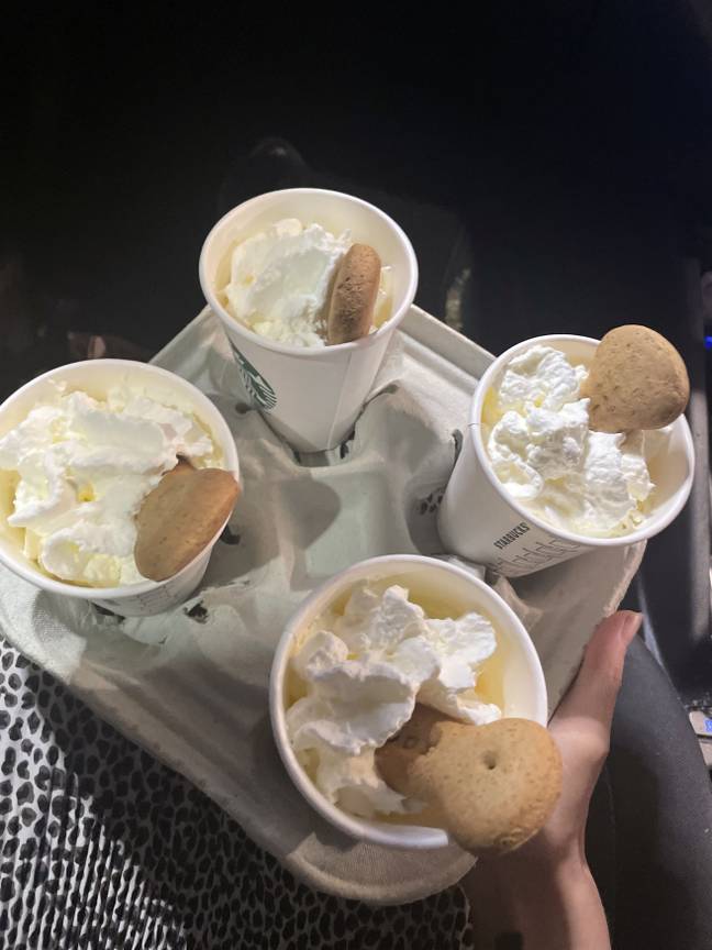 Puppuccinos aren't an official Starbucks UK menu item. [Credit: Kennedy News and Media]