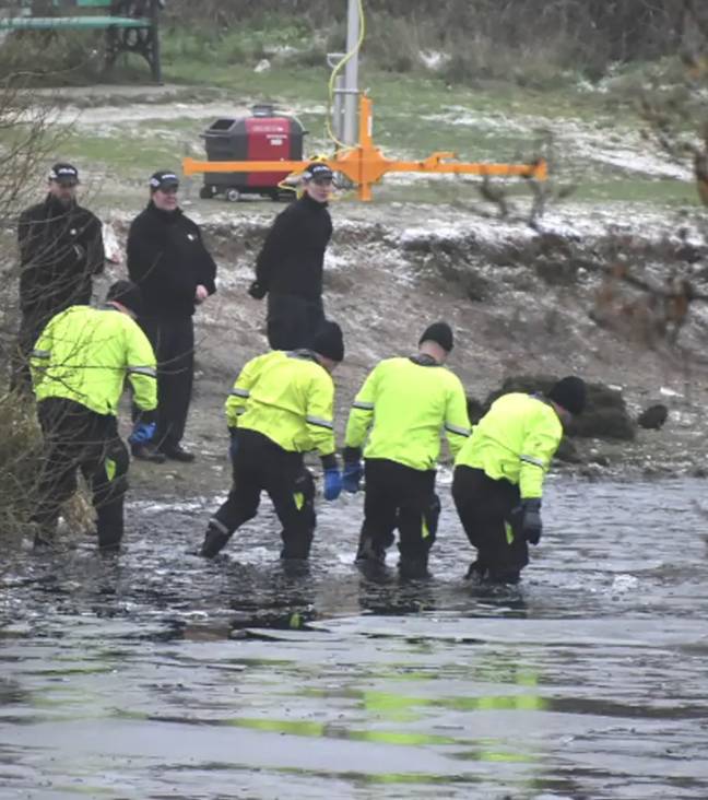 It was confirmed on Monday (12 December) that three boys aged eight, ten and 11 had died after falling through thin ice. Credit: PA Media