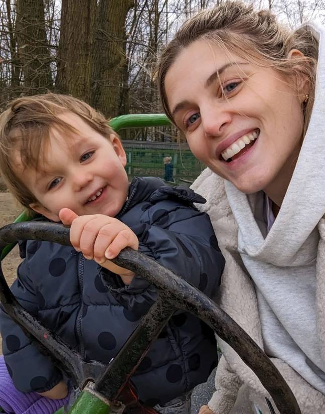 James also has a two-year-old son named Alfie. Credit: @ashleylouisejames/Instagram