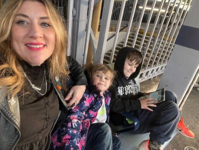 The mum-of-three says women shouldn't be afraid to ask for help. Credit: Caters News