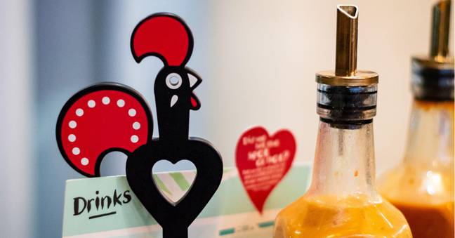 There's a simple way to pour your sauce from Nando's bottles! (Credit: Alamy)